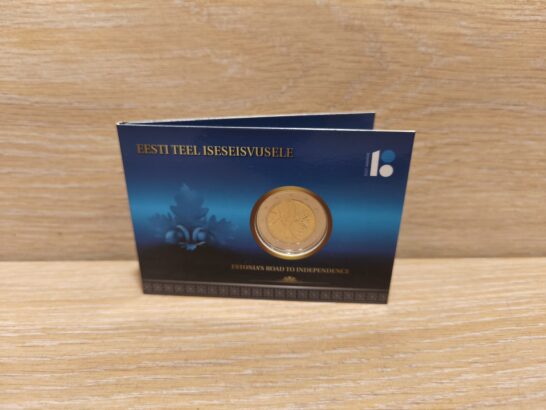 2 eur 2017 Maapäev mündikaart