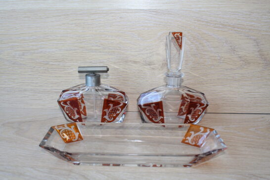 tualettlaud kristall etsinguga lõhnakomplekt