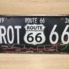 Plekist silt route 66 auto number